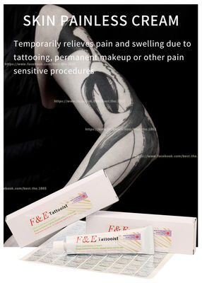 کرم بی حس کننده تاتو Pain F&E بی حس کننده 30G با ماندگاری 3 ساعت