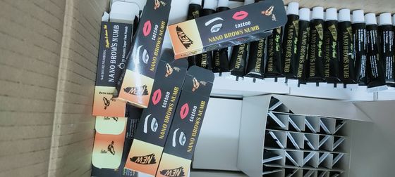 کرم بی حس کننده نانو بی حسی / تاتو کرم لیدوکائین 10 گرم تاتو آرایش دائمی کرم لیدوکائین