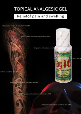 TAG 45# 30ML محلول تسکین درد میکرونیدلینگ برچسب شماره 45 ژل بی حس کننده بی حسی