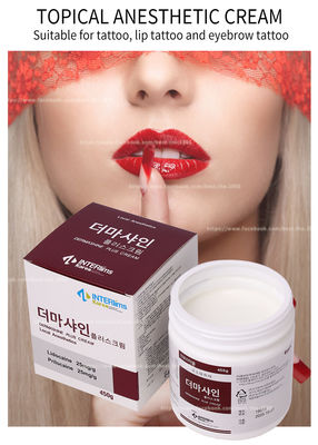 کرم لیدوکائین موضعی 450 گرم / کرم بی حس کننده برای آرایش دائمی تاتو میکرونیدلینگ صورت