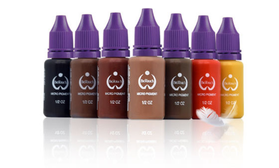 Biotouch Micro Pigment رنگدانه قهوه ای تیره آرایش دائمی لوازم آرایش میکروبلیدینگ میکروپیگمنتیشن سایه ابرو