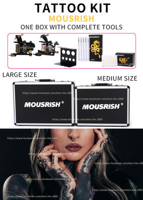 کیت تاتو MOUSRISH یک جعبه با ابزار کامل سایز متوسط ​​و بزرگ